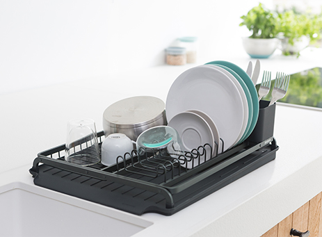 Dish drying rack & mat