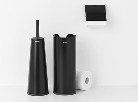 Toilet accessory set